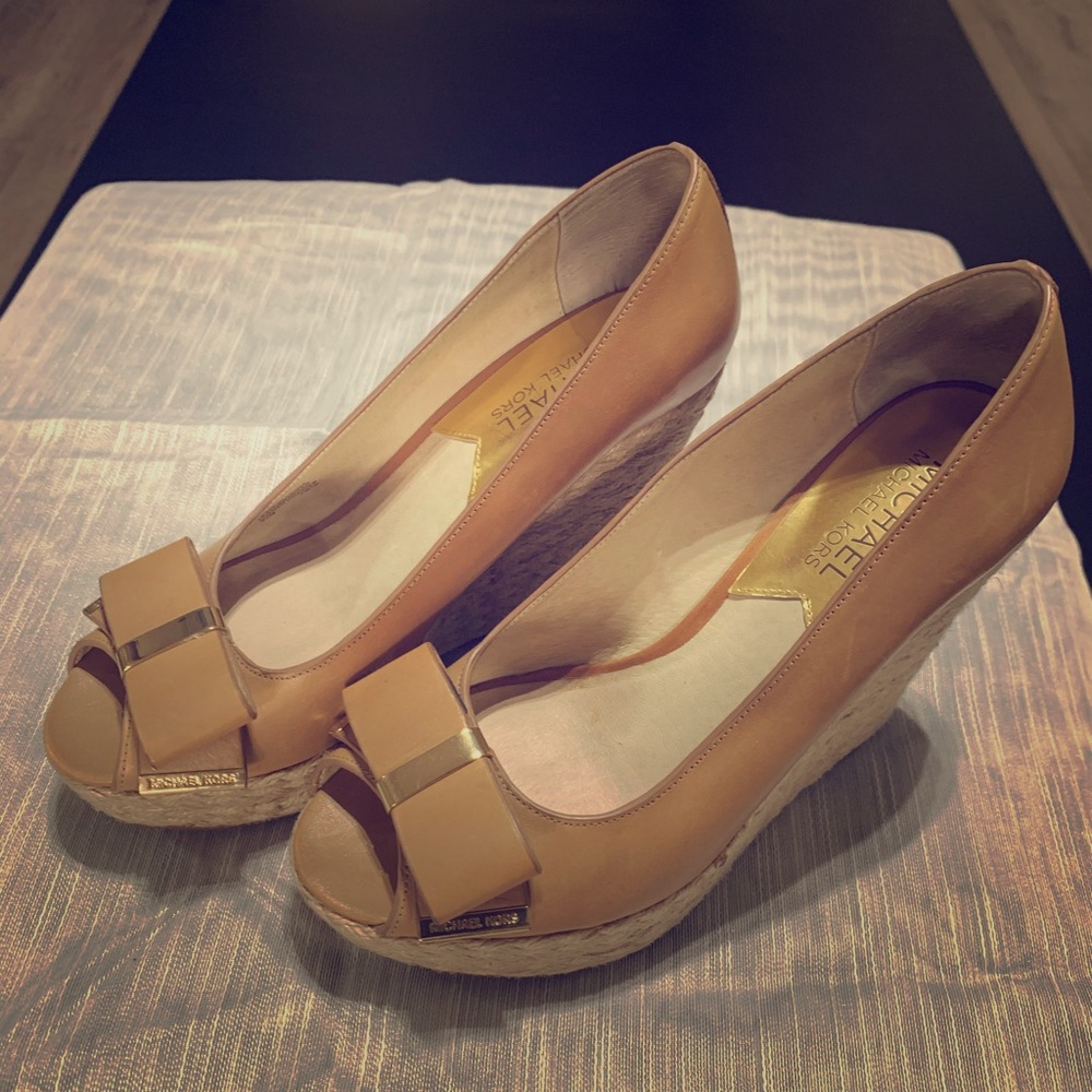 Michael Kors wedge heels